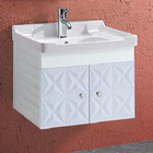 Modern Alunimun Bathroom Vanity/ all aluminum bathroom cabinet/Mirror Cabinet /DB-8158 600X450mm