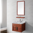 Modern Alunimun Bathroom Vanity/ all aluminum bathroom cabinet/Mirror Cabinet /DB-8104 600*460mm