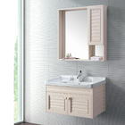Modern Alunimun Bathroom Vanity/ all aluminum bathroom cabinet/Mirror Cabinet /DB-8105 800X460mm