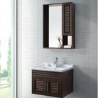 Modern Alunimun Bathroom Vanity/ all aluminum bathroom cabinet/Mirror Cabinet /DB-8108 600X460mm