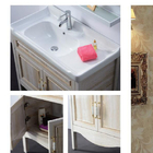 Modern Alunimun Bathroom Vanity/ all aluminum bathroom cabinet/Mirror Cabinet /DB-8122 900X460mm