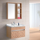 Modern Alunimun Bathroom Vanity/ all aluminum bathroom cabinet/Mirror Cabinet /DB-8128A 600X460mm