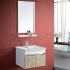 Modern Alunimun Bathroom Vanity/ all aluminum bathroom cabinet/Mirror Cabinet /DB-8129B 600X460mm