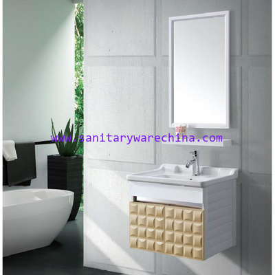 Modern Alunimun Bathroom Vanity/ all aluminum bathroom cabinet/Mirror Cabinet /DB-8145B,600X450mm