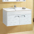 Modern Alunimun Bathroom Vanity/ all aluminum bathroom cabinet/Mirror Cabinet /DB-8161A 800X450mm