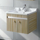 Modern Alunimun Bathroom Vanity/ all aluminum bathroom cabinet/Mirror Cabinet /DB-8155B  600X450mm