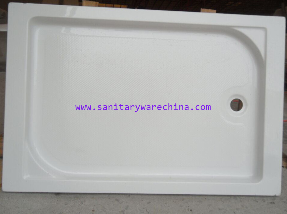 Acrylic shower tray, shower basin,acrylic and fiber glass shower tray AL lower tray Series