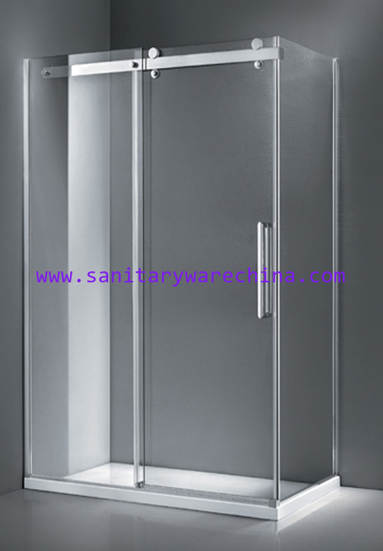 bathroom,shower room ,shower enclosure, stainless steel shower glass HS-02