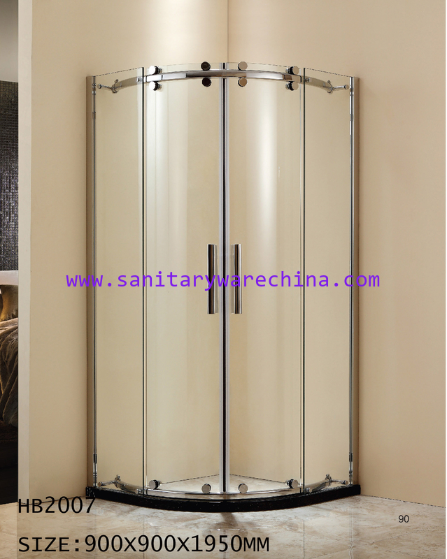 Aluminum frame shower room ,bathroom,shower enclosure, shower door HB2007 900X900X1950