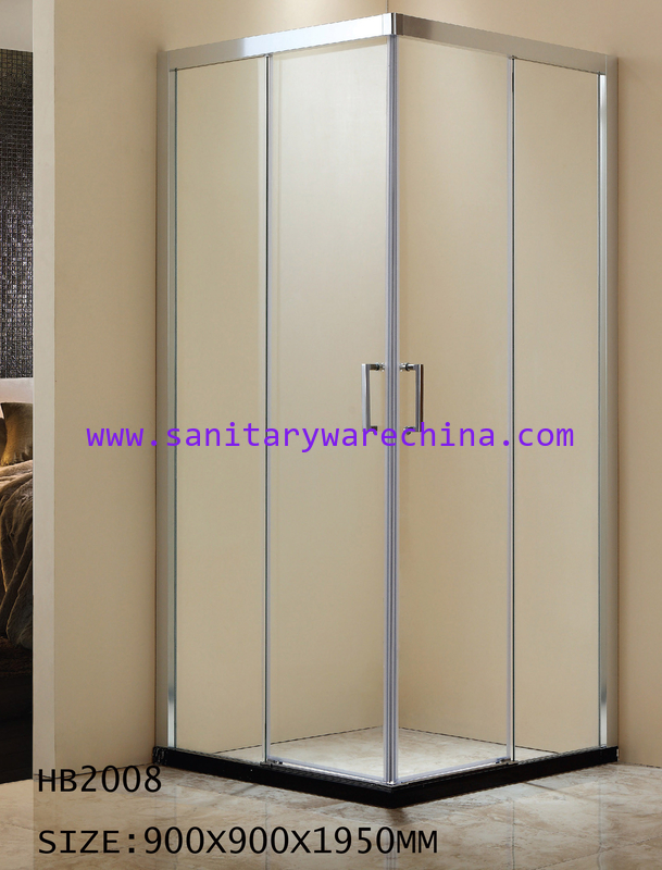 Aluminum frame shower room ,bathroom,shower enclosure, shower door HB2008 900X900X1950MM