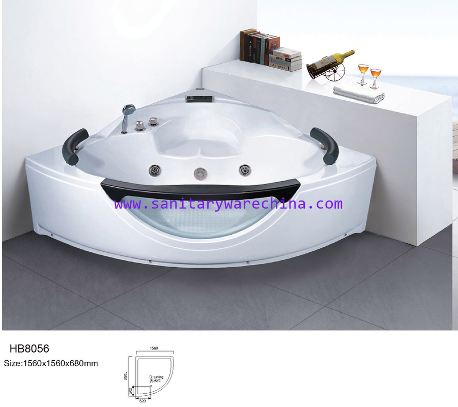 Sanitary ware, Bathtubs, Jacuzzi, Massage bathtub,WHIRLPOOL HB8056 1560X1560X690