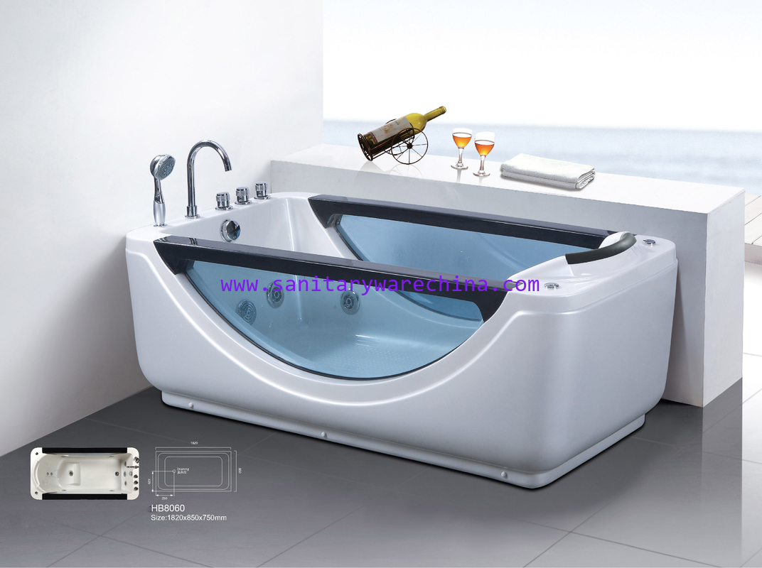 Sanitary ware, Bathtubs, Jacuzzi, Massage bathtub,WHIRLPOOL HB8060 1820X850X750