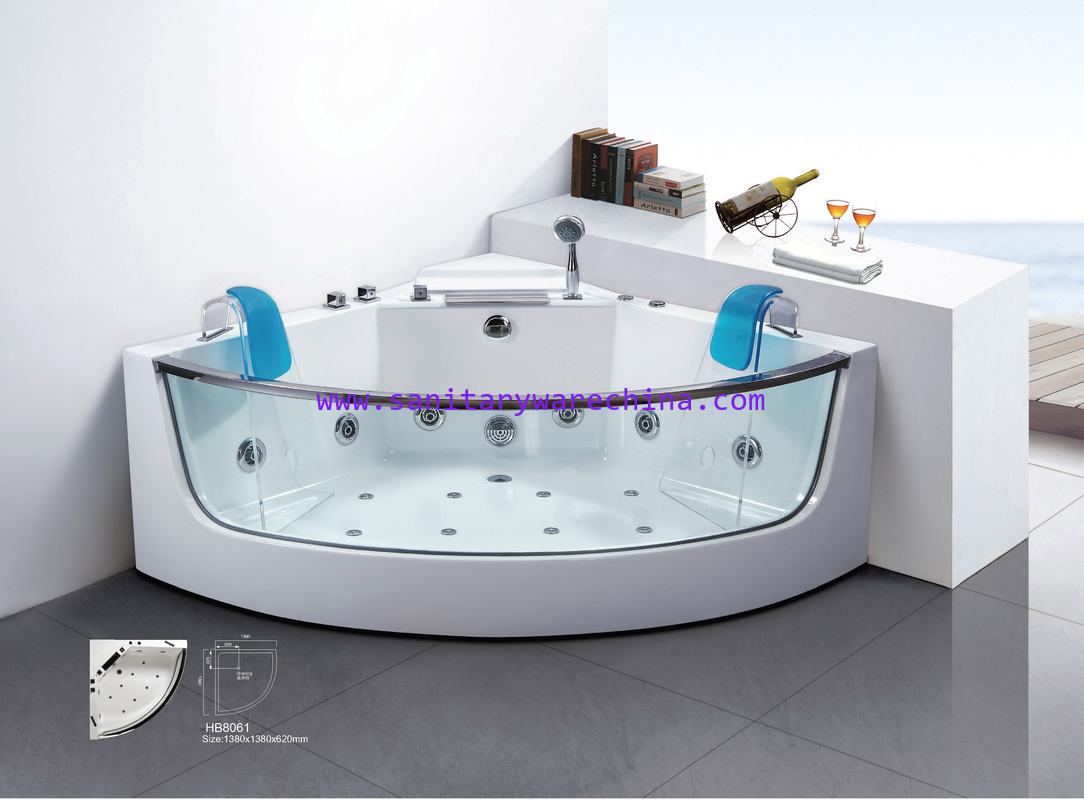 Sanitary ware, Bathtubs, Jacuzzi, Massage bathtub,WHIRLPOOL HB8061 1380X1380X620