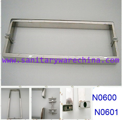 SUS304 Polished Chrome shower handle / glass door handle N0600 N0601