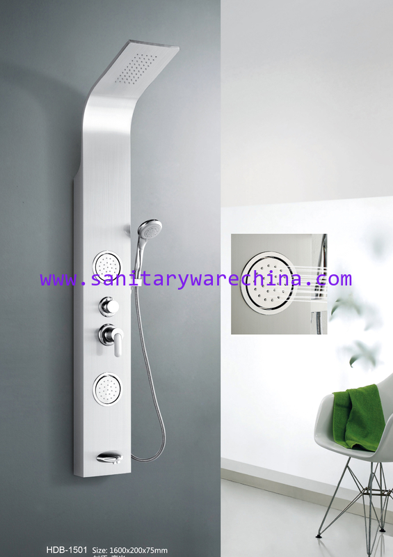 Aluminium shower column/shower panel HDB-1501 1600X200X75