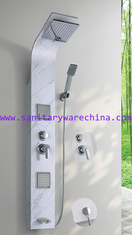 Aluminium shower column/shower panel HDB-1513 1600X200X75