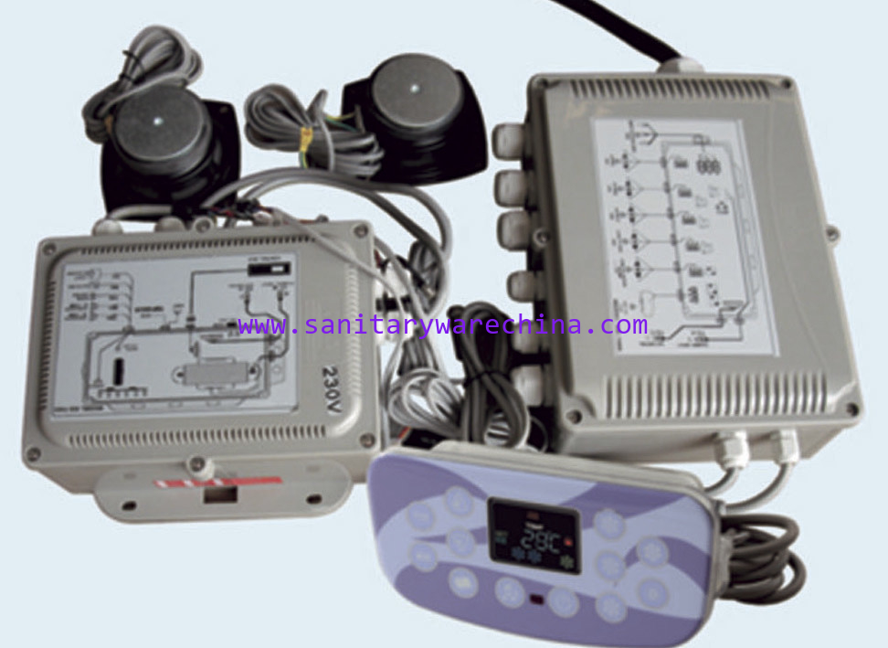 Bath controller box + controller display panel ,SPA contoller AHC-25-1