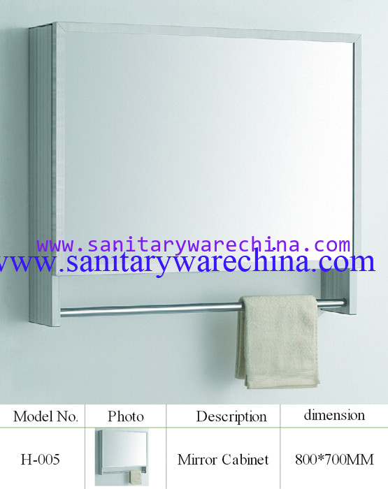 Aluminum Mirror Cabinet /Home Decoration Furniture H-005 800x700