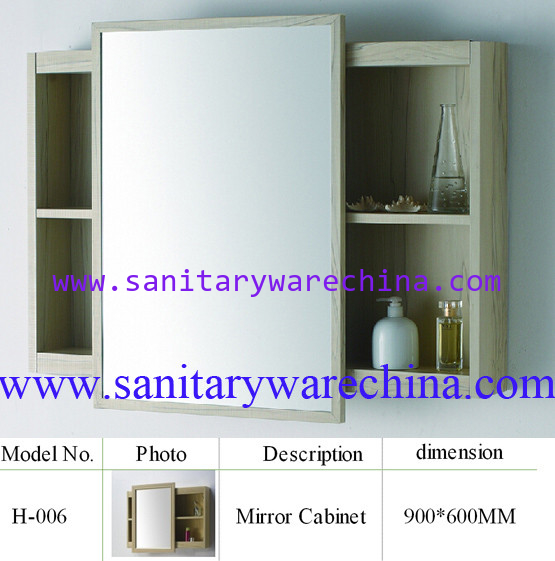 Aluminum Mirror Cabinet /Home Decoration Furniture H-006 900x600