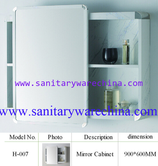 Aluminum Mirror Cabinet /Home Decoration Furniture H-007 900x600