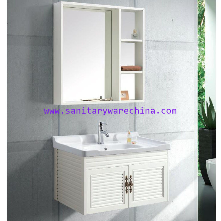 Modern Alunimun Bathroom Vanity/ all aluminum bathroom cabinet/Mirror Cabinet /DB-8109B 800X460mm