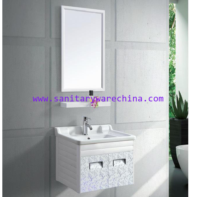 Modern Alunimun Bathroom Vanity/ all aluminum bathroom cabinet/Mirror Cabinet /DB-8116B 600X460mm