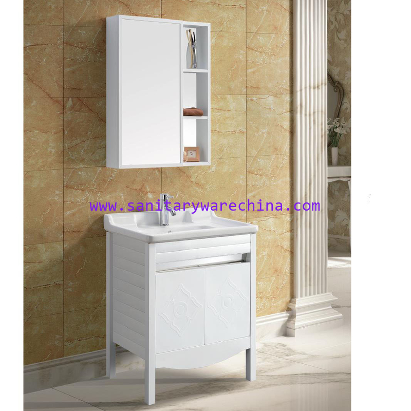 Modern Alunimun Bathroom Vanity/ all aluminum bathroom cabinet/Mirror Cabinet /DB-8120 700X460mm