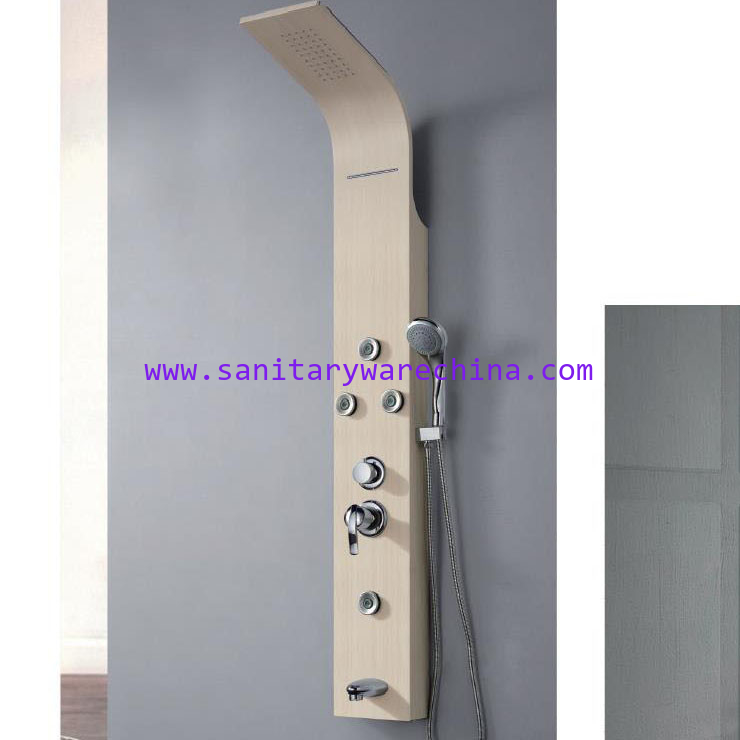 All Aluminum shower cloumn ,shower panel DB-1541 1600X200X75MM
