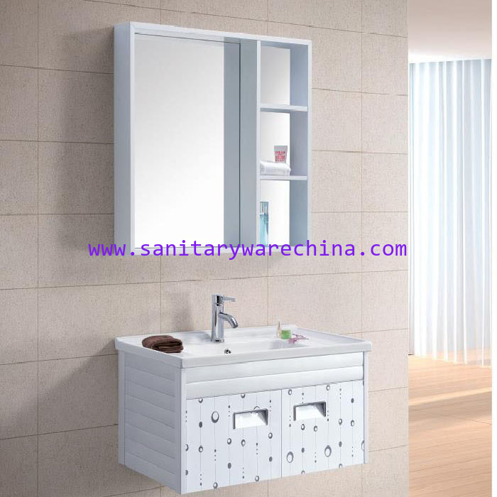 Modern Alunimun Bathroom Vanity/ all aluminum bathroom cabinet/Mirror Cabinet /DB-8126 800X460mm