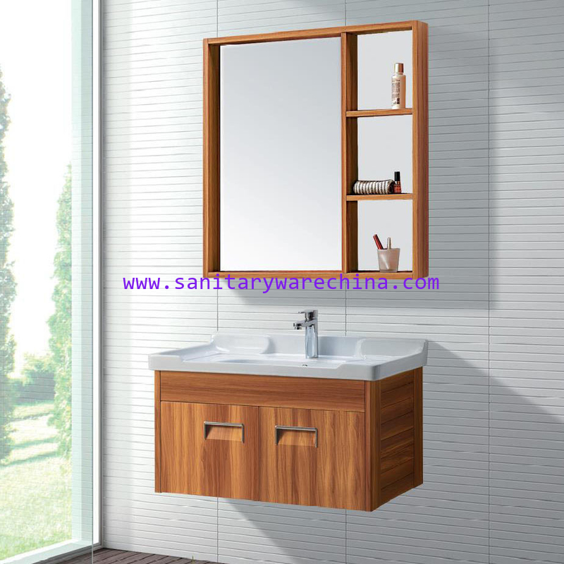 Modern Alunimun Bathroom Vanity/ all aluminum bathroom cabinet/Mirror Cabinet /DB-8156A 800X450mm