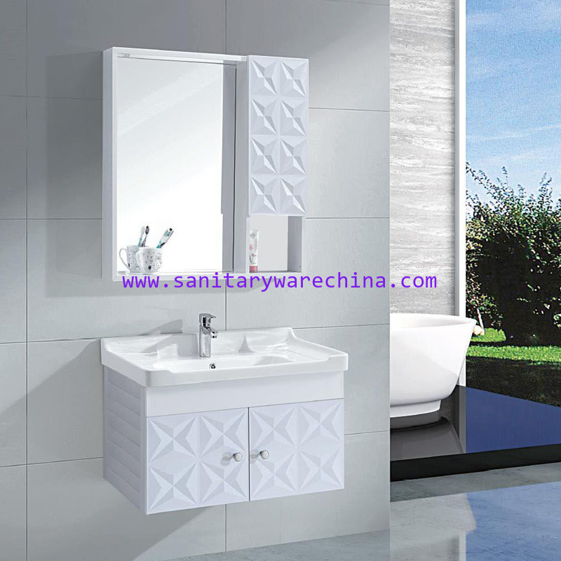 Modern Alunimun Bathroom Vanity/ all aluminum bathroom cabinet/Mirror Cabinet /DB-8158A 800X450mm