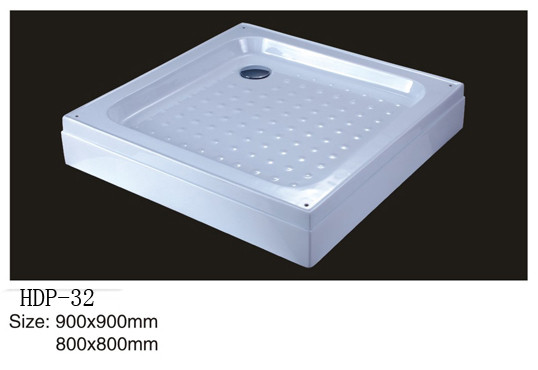 Acrylic shower tray, shower basin,acrylic shower base HDP-32 900X900,800X800