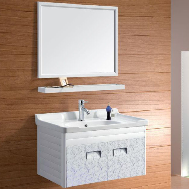 Modern Alunimun Bathroom Vanity/ all aluminum bathroom cabinet/Mirror Cabinet /DB-8116 800X460mm